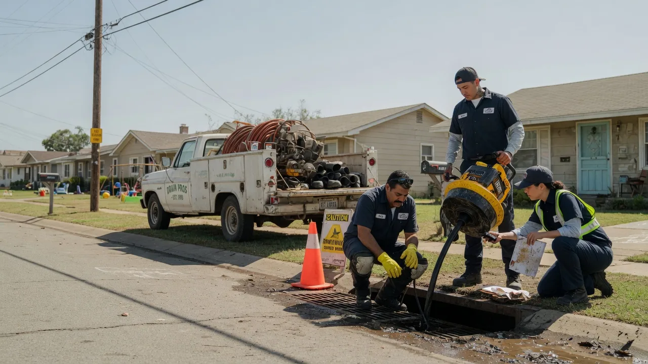 Drain Cleaning in New Roads, LA near me